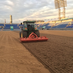 1 Custom designed fibre reinforced pitch for Russian Conditions